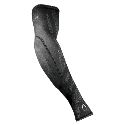 CRBN Carbon Paintball SC Elbow Sleeves Pads - Grey Heather