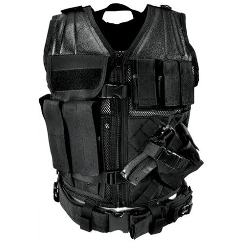 Tactical Airsoft Vest - Black - NC Star