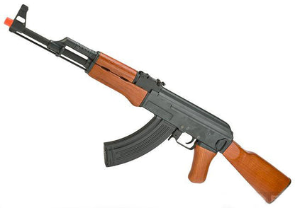 CYMA Platinum AK47 Full Metal Real Wood Airsoft AEG w/ LiPo Ready Gearbox - Evike