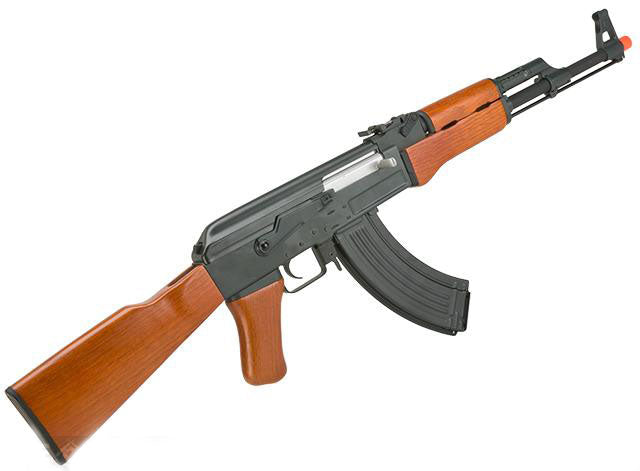 CYMA Platinum AK47 Full Metal Real Wood Airsoft AEG w/ LiPo Ready Gearbox - Evike