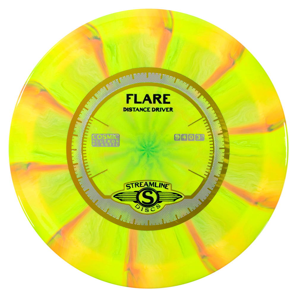 Streamline Cosmic Neutron Flare Disc