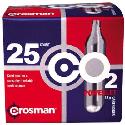 Cosman 12 Gram Prefilled CO2 Cartridge - 25 Count - Valken
