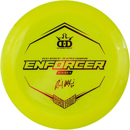 Dynamic Discs Lucid-X Enforcer Disc Ricky Wysocki Sockibomb Stamp