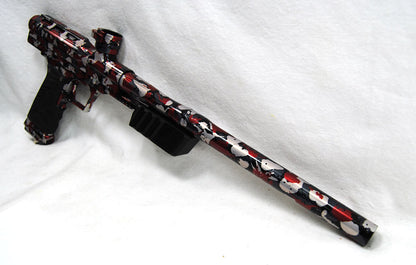 Used Bob Long MVP Red Camo Pump Paintball Marker - Bob Long