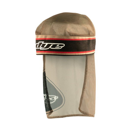 Dye Paintball Head Wrap - Flow Tan / Red - DYE