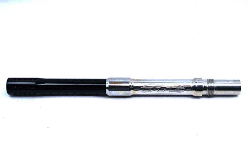Dye Paintball Boomstick 12" .687 Barrel - Black/Chrome - Angel LCD - Dye