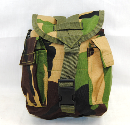 3 Skull Molle Folding Dump Pouch - Woodland - 3Skull
