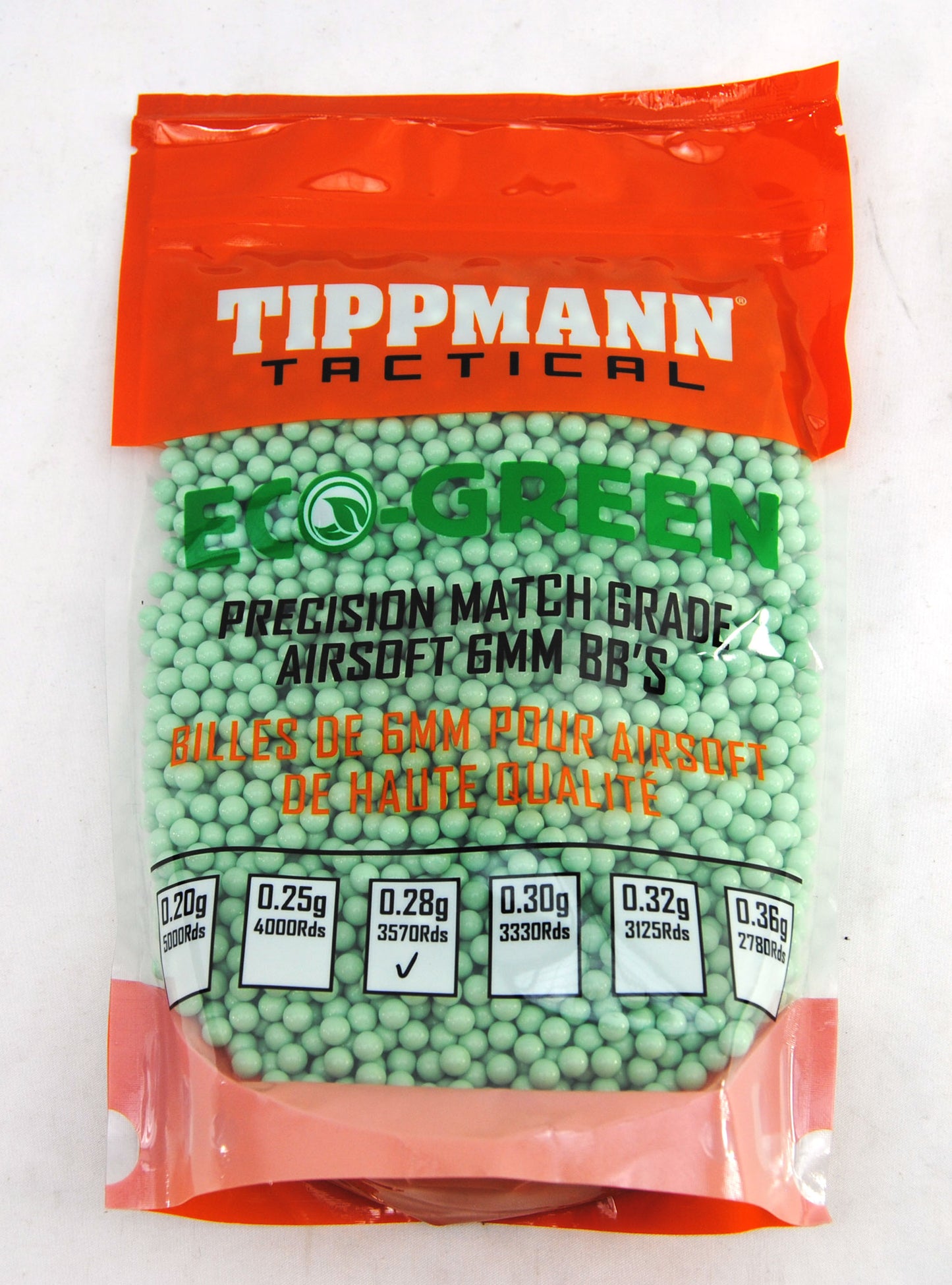 Tippmann Tactical ECO-GREEN 6mm BBs 1kg Bag