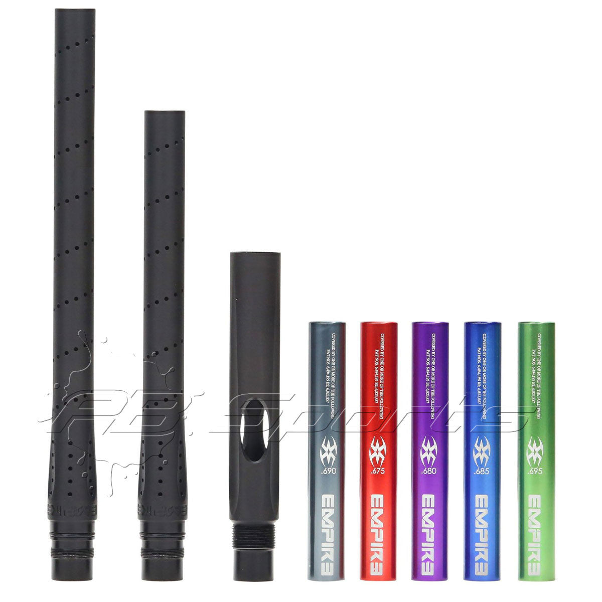 Empire Super Freak Barrel Kit - Autococker threads - Dust Black - Empire