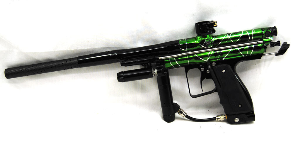 Inception Designs Retro FLE Autococker - Splash Green - RIP HINGE FRAME - Inception Designs