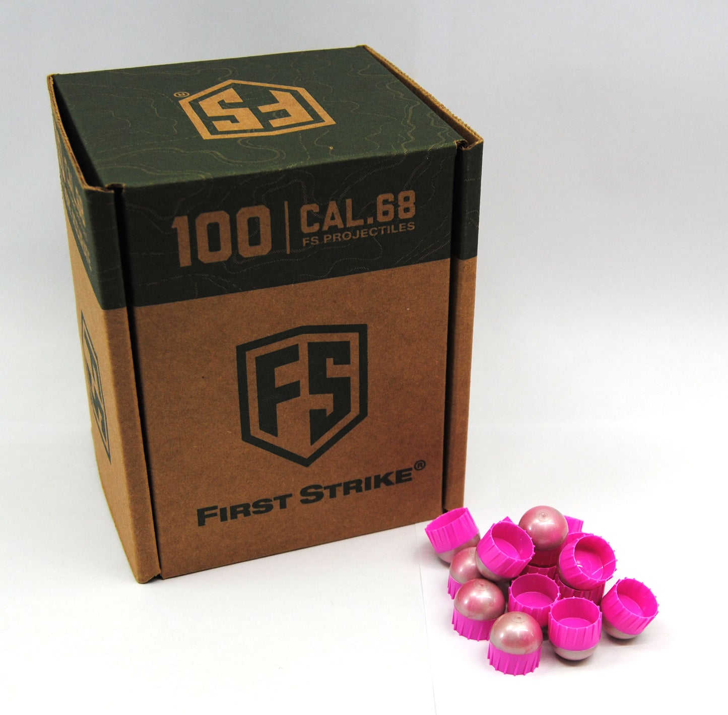 First Strike Rounds - 100ct - Pink/Silver-Pink - First Strike