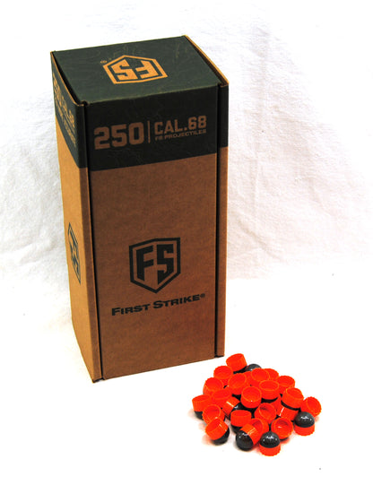 First Strike Rounds - 250ct - Smoke/Orange - Orange - First Strike