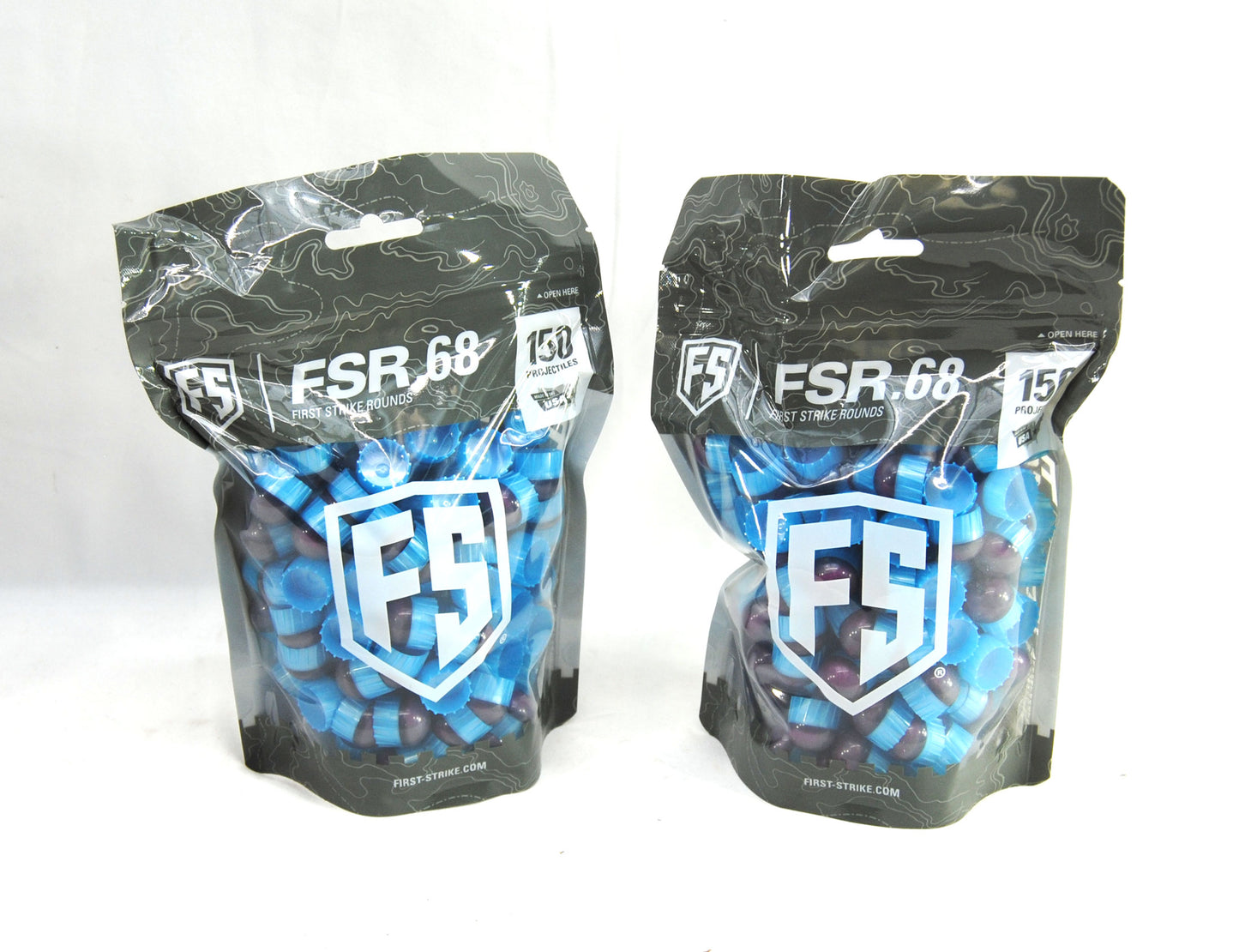 First Strike Rounds - 300 Count - Smoke/Sky Blue - Pink - First Strike