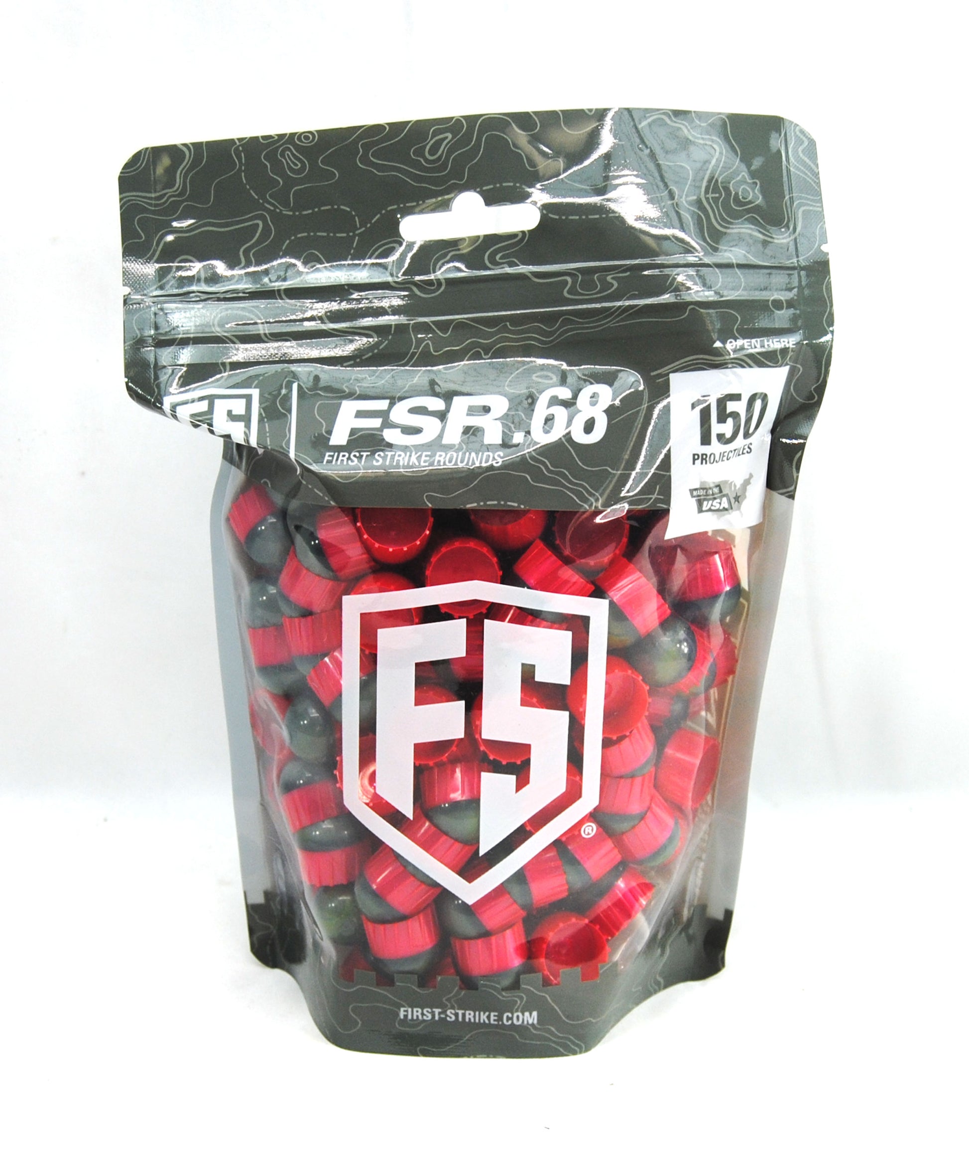 First Strike Rounds - 150 Count - Smoke/Fire Red - Yellow - First Strike