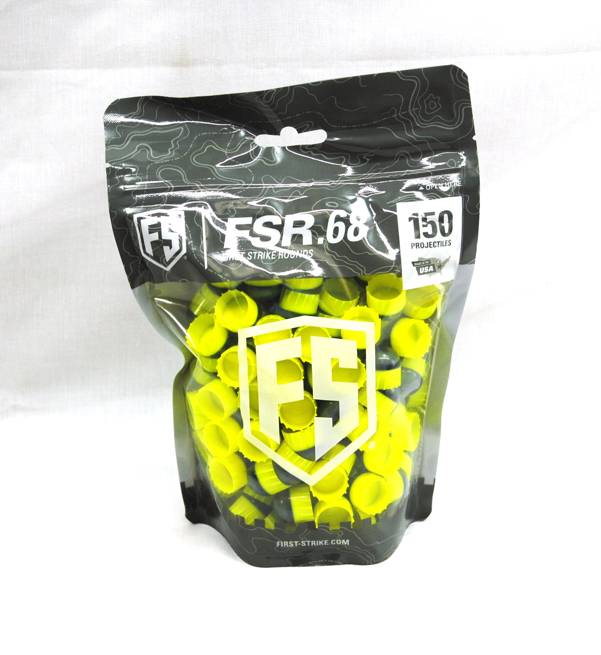 First Strike Rounds - 150 Count - Smoke/Yellow - Yellow - First Strike
