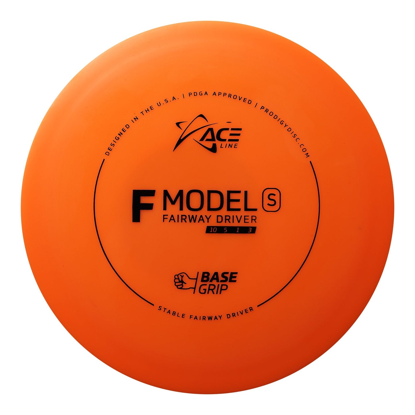 Prodigy Ace Line F Model S Distance Driver Disc - Basegrip Plastic