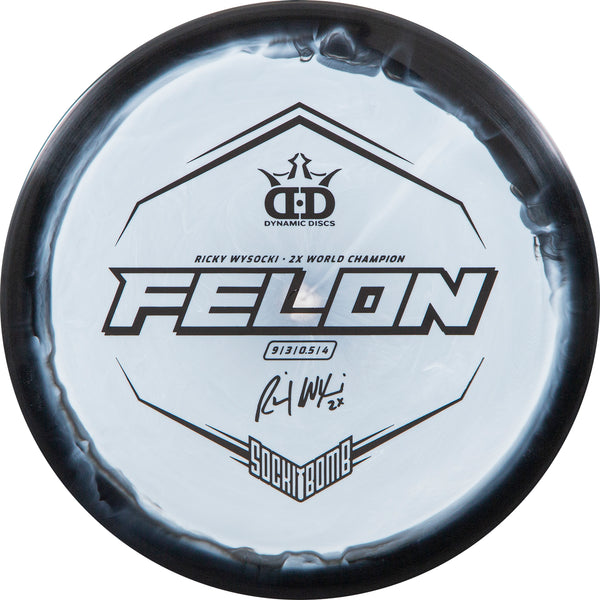 Dynamic Discs Fuzion Orbit Felon Disc - Ricky Wysocki Sockibomb Stamp