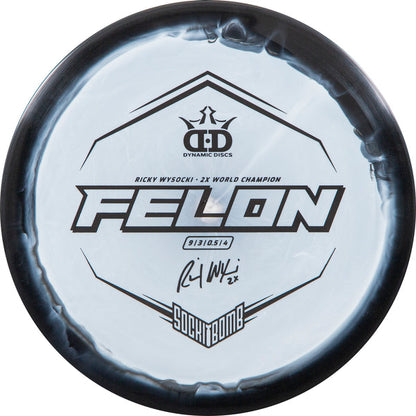 Dynamic Discs Fuzion Orbit Felon Disc - Ricky Wysocki Sockibomb Stamp
