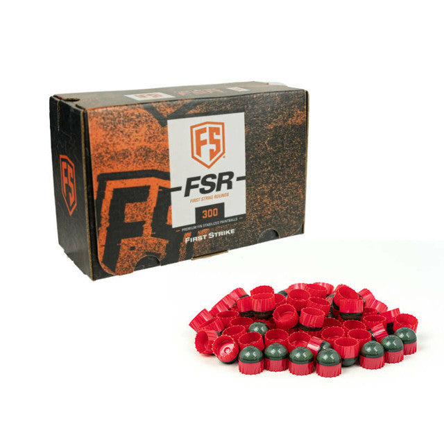FSR First Strike Rounds - 300 Count - Smoke/Red - Orange