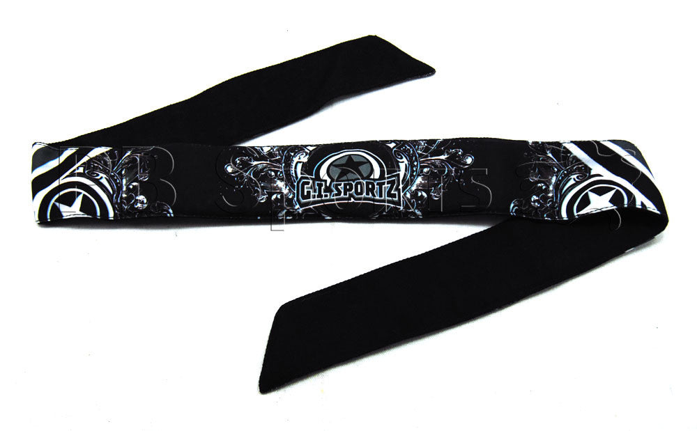 GI Sportz Headband - Gray/Black - G.I. Sportz