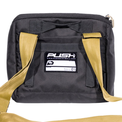 Push Division One Autococker Marker Bag w/ Grey Gun Bag Strap - Push