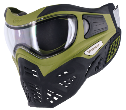 V-Force Grill 2.0 Paintball Goggle - Thermal Clear Lens - Crocodile (Olive/Black)