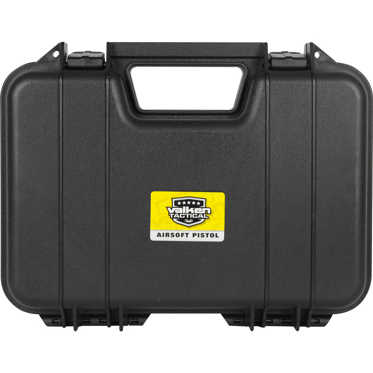 Valken Tactical Molded Pistol Gun Case w/ Foam 12" - Black - Valken Airsoft