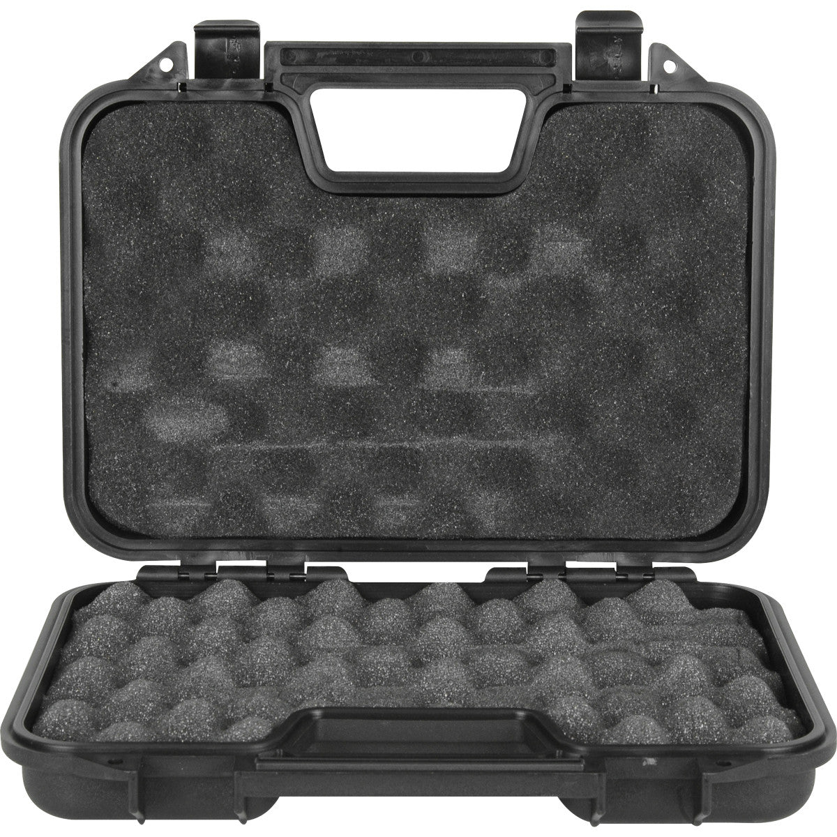 Valken Tactical Molded Pistol Gun Case w/ Foam 12" - Black - Valken Airsoft
