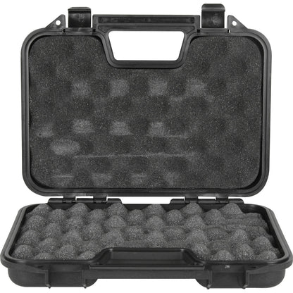 Valken Tactical Molded Pistol Gun Case w/ Foam 12" - Black - Valken Airsoft
