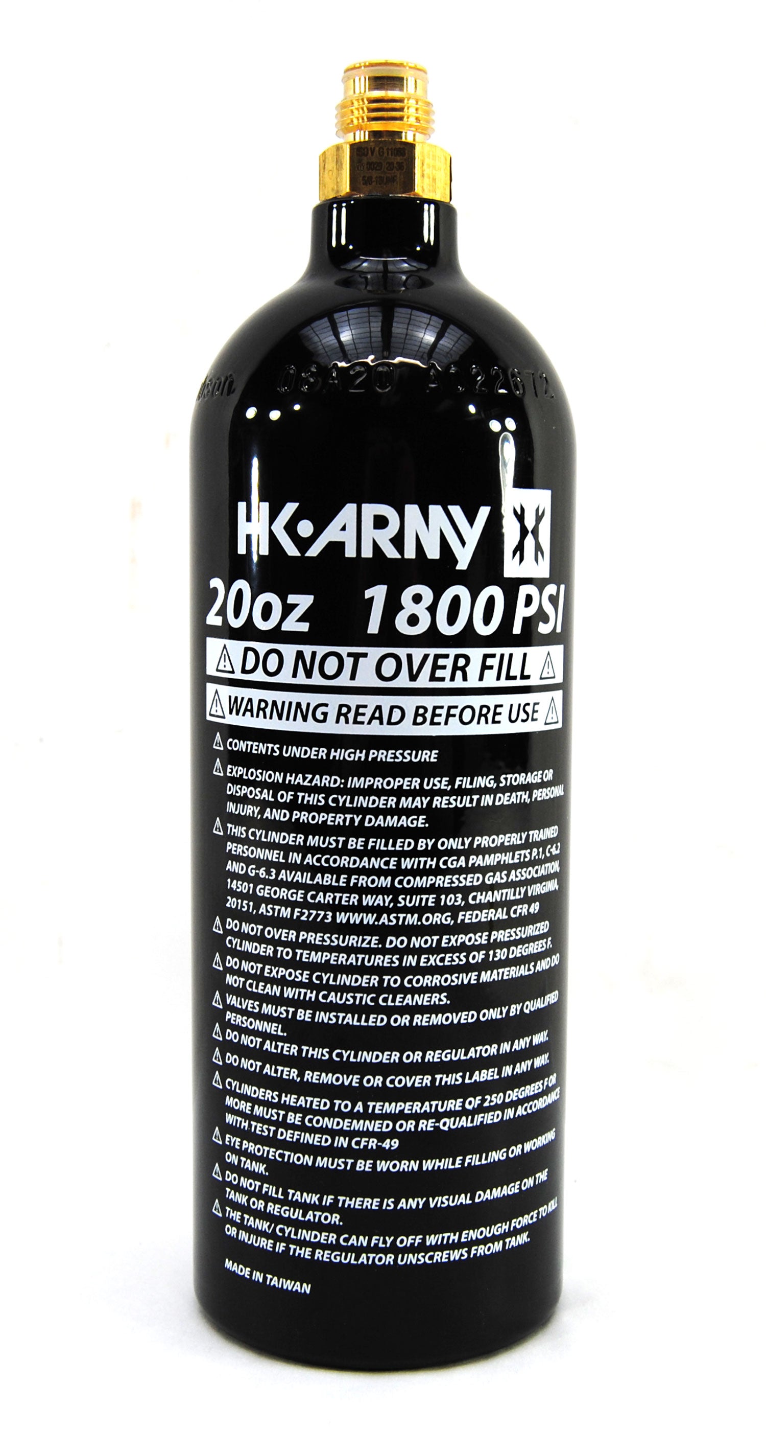 HK Army 20oz Aluminum CO2 Tank - HK Army