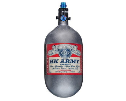 HK Army AeroLite "EXTRA LITE" Tank w/ Aerolite2 Pro Reg - 68ci / 4500psi - Hostileweiser Silver - HK Army