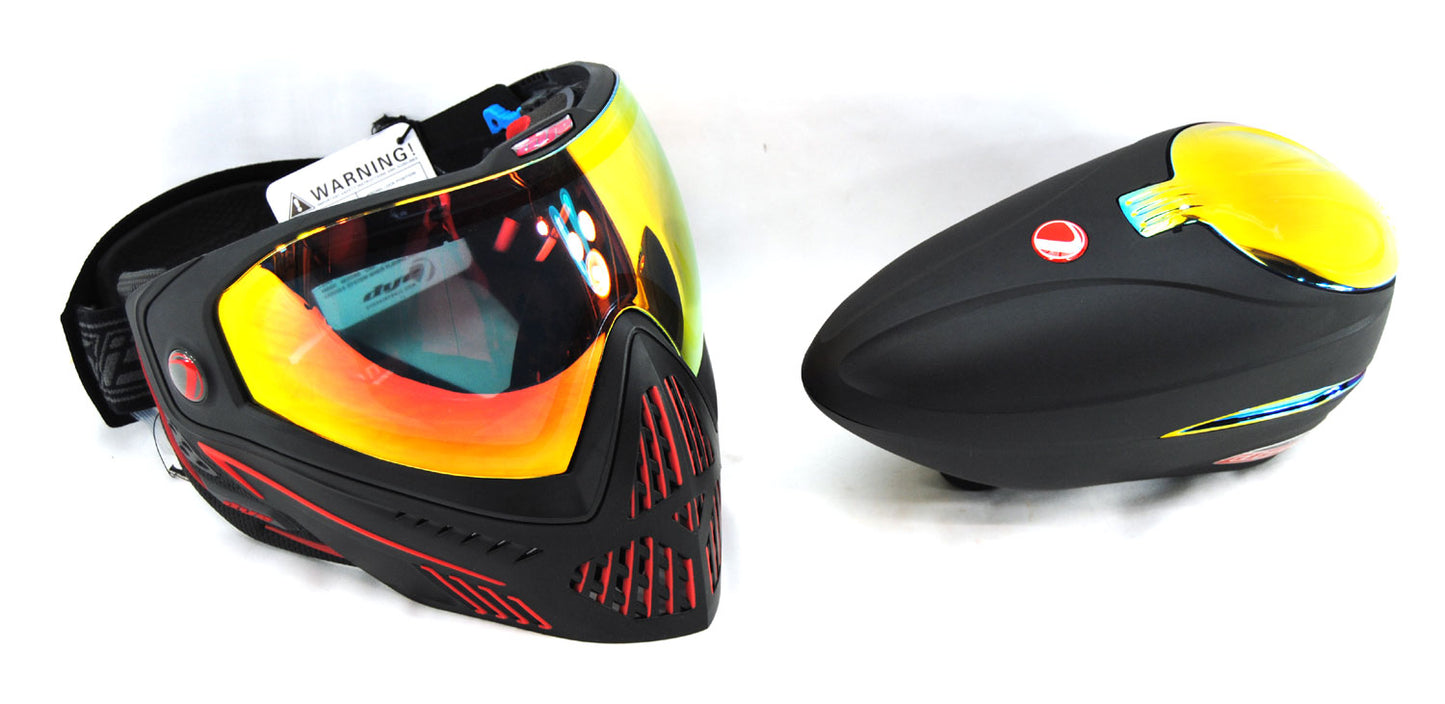 Dye I5 Goggle / R2 Loader Combo - Fire - DYE