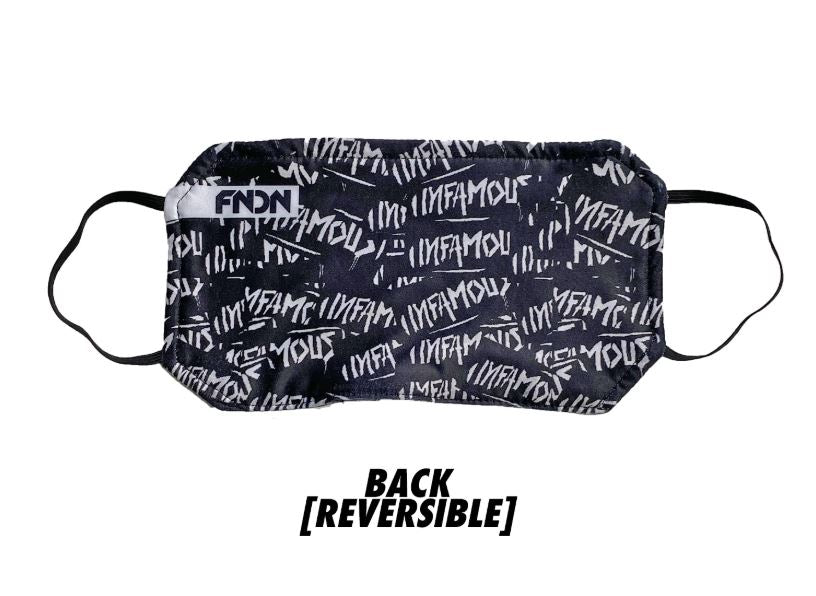 Infamous Paintball Flex Reversible Dust Mask - Olive - Infamous