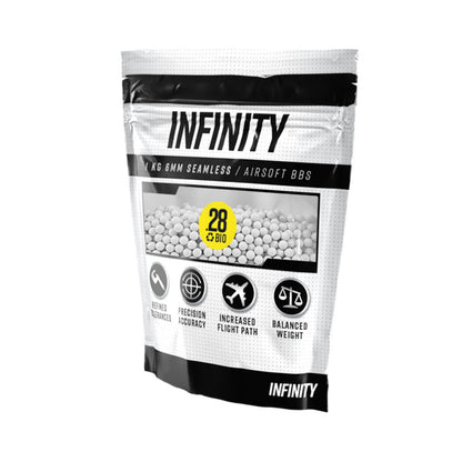 Valken Infinity BIO BBs 1kg Bag - White