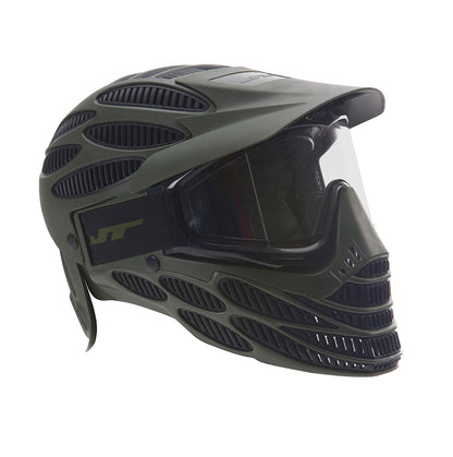 JT Spectra Flex 8 Full Head Paintball Mask - Olive/Black + Vortex II Fan - JT
