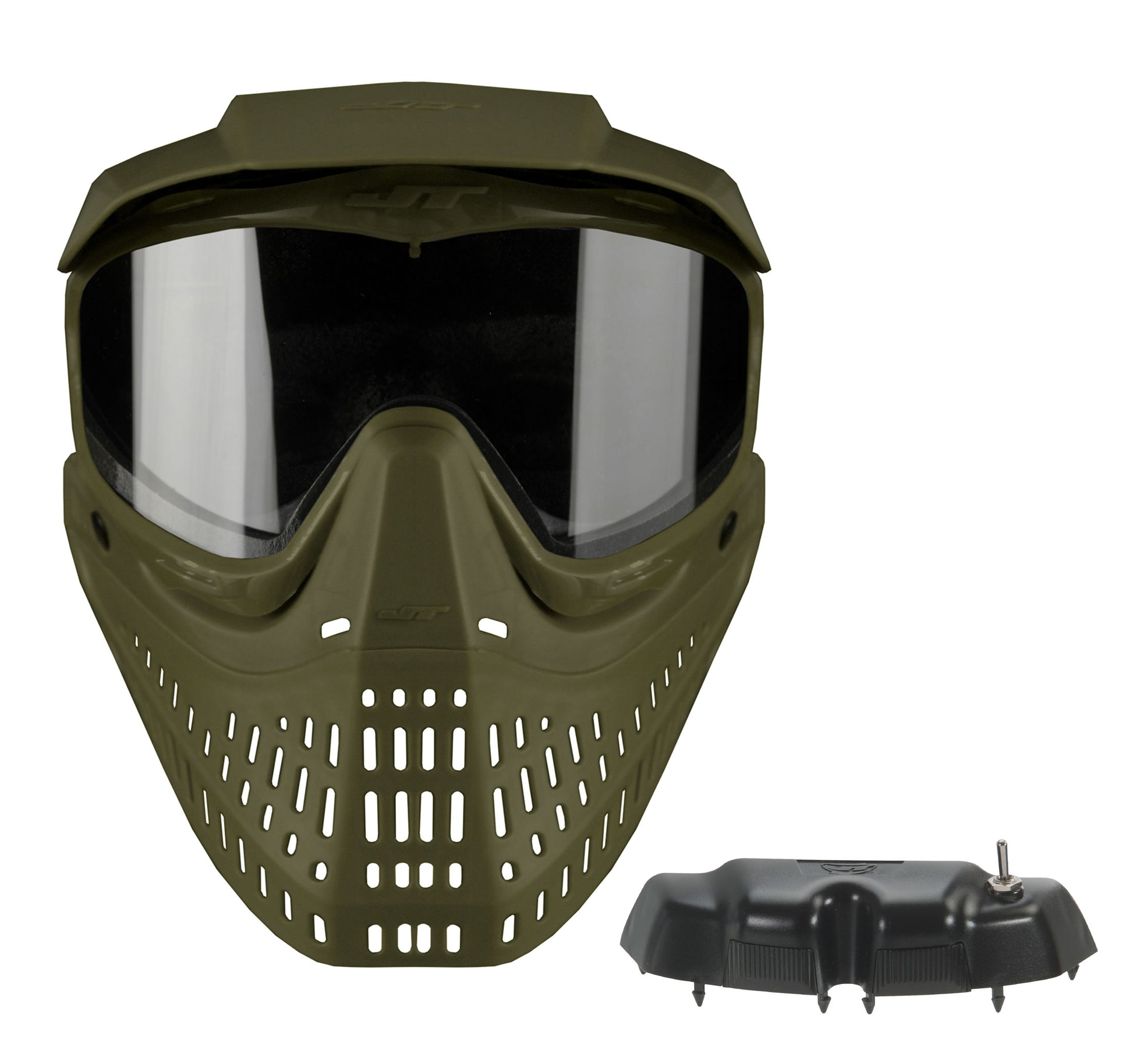 JT Spectra Proshield Thermal Goggle - Olive + Vortex II Fan - JT