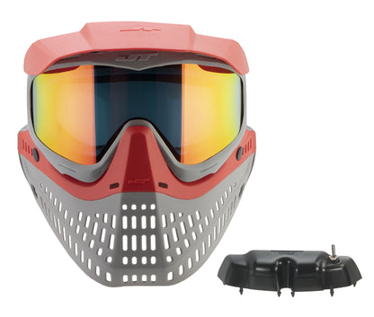 JT Spectra Proflex LE Thermal Goggle - Red/Gray w/Prizm 2.0 Lava Thermal Lens + Vortex II Fan - JT