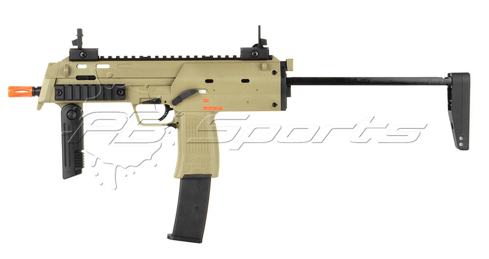 KWA H&amp;K MP7 KMP7 Airsoft Gas Blow Back SMG (Tan) - KWA