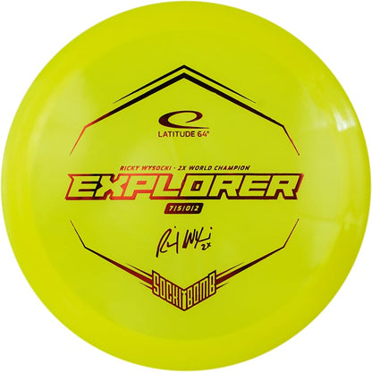 Latitude 64 Opto Explorer Disc - Ricky Wysocki Sockibomb Stamp
