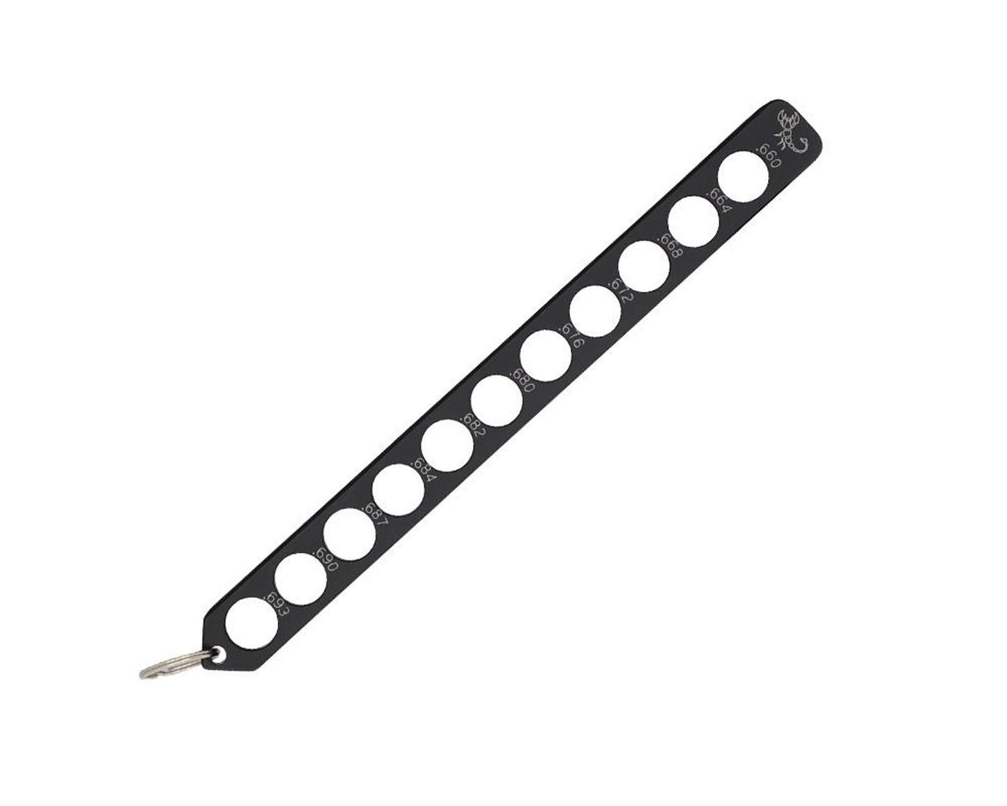 Lapco Paintball Billet Precision Ball Gauge - Black - Lapco