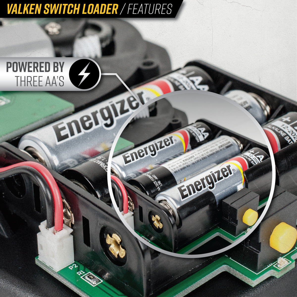 Valken VSL Electronic Loader - Alloy Series - Brushed Metallic - Valken Paintball