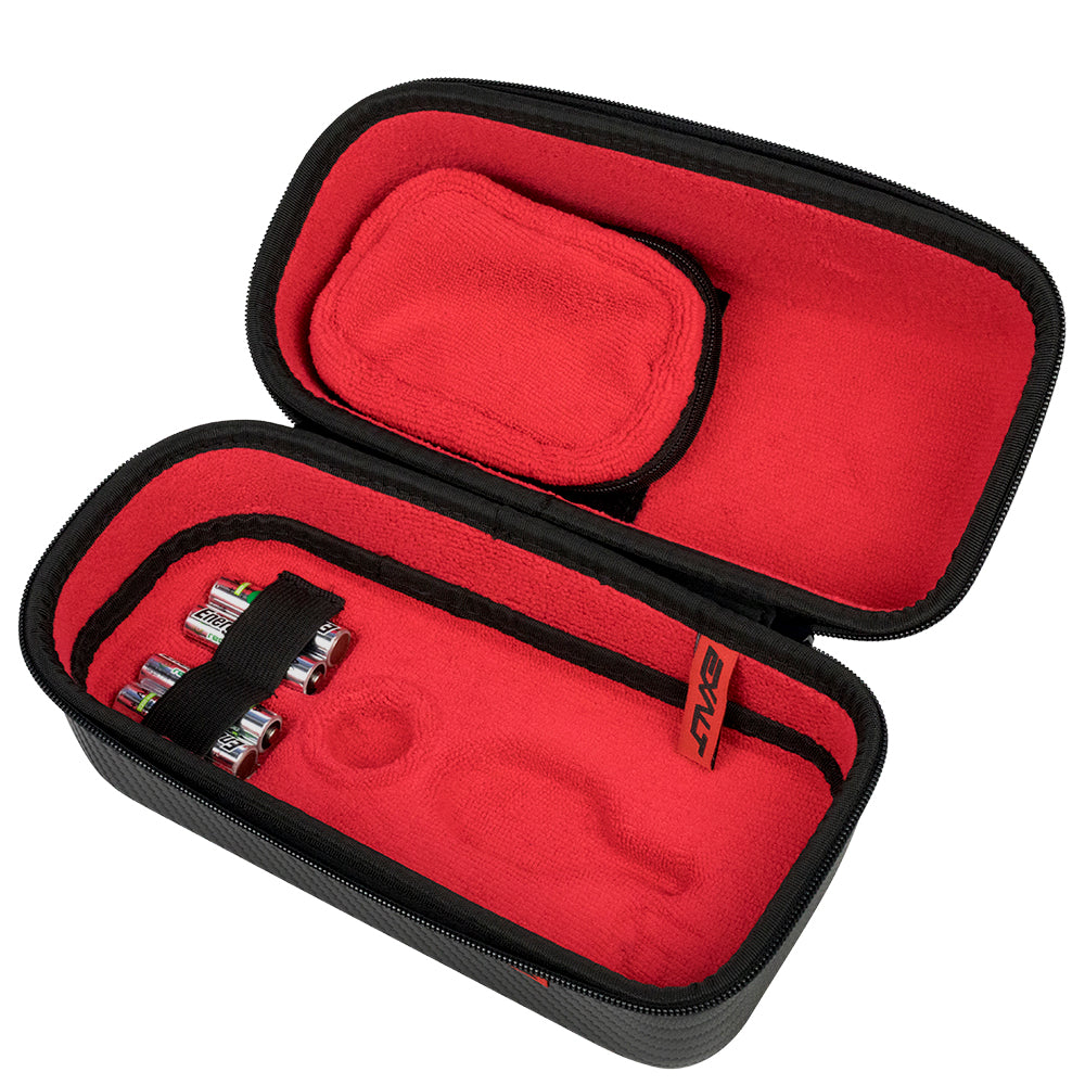 Exalt Paintball Carbon Tank/Loader Case Combo - Red - Exalt