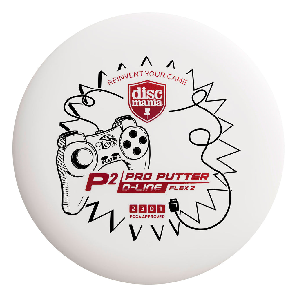 Discmania D-Line P2 Flex 2 Disc - Lore Controller Stamp