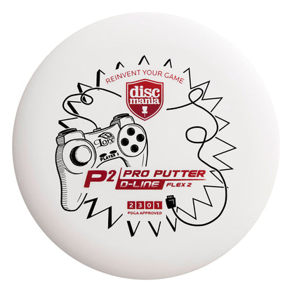Discmania D-Line P2 Flex 2 Disc - Lore Controller Stamp