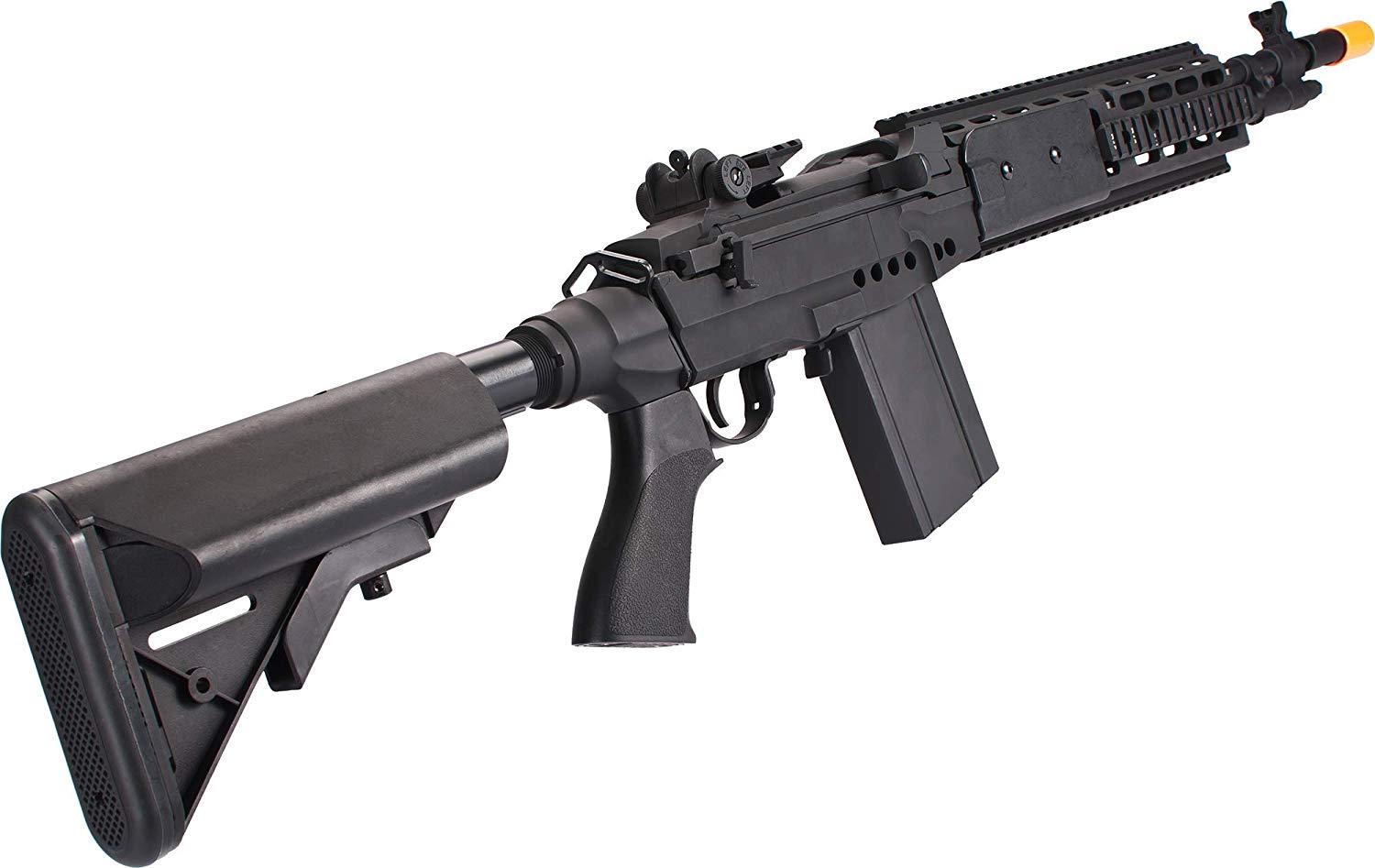 CYMA Full Metal M14 EBR DMR Airsoft AEG w/ Crane Stock - Black - Evike