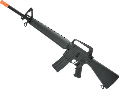 CYMA Full Size M16A1 / M16 Vietnam Full Metal Airsoft AEG Rifle - Black - Evike