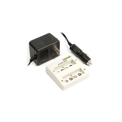 Maha PowerEx MH-C490F-DCW Worldwide 9-Volt Battery Charger with Car Adapter - Palco
