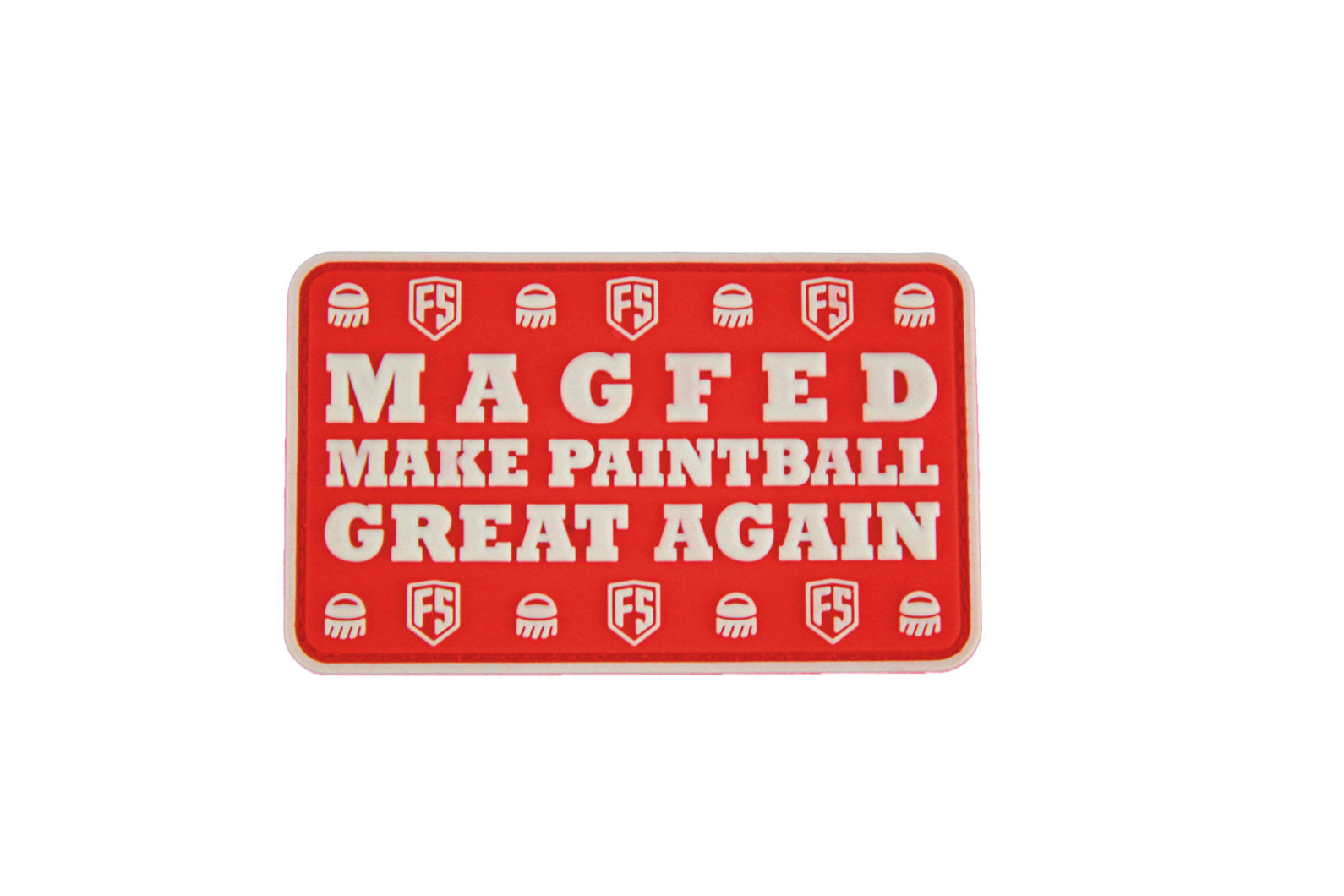 First Strike PVC Velcro Patch - Make Magfed Great - First Strike