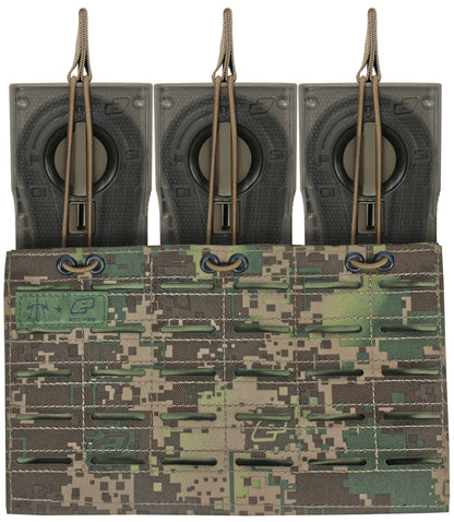 Planet Eclipse / Valken Triple Magazine Pouch - HDE Camo