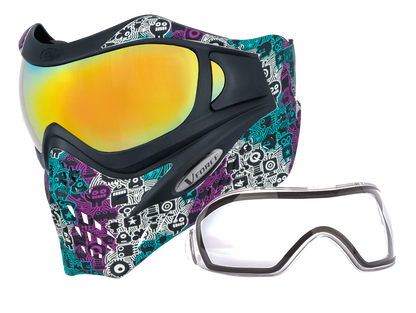 VForce Grill SE Robowave w/ Metamorph & Clear Lens - Pink/Teal